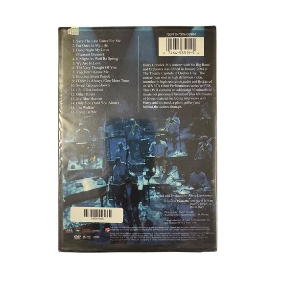 Harry Connick Jr. Only You Live in Concert DVD New Sealed - Picture 2 of 3